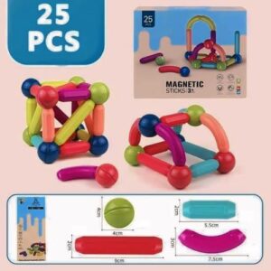 Magnetic Sticks – Octopus magnetni građevinski set (25 delova)