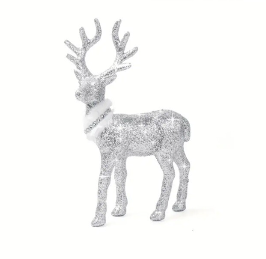 Figura Jelena Pokrivena Srebrnim Šljokicama - Image 3