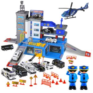 Dečiji Policijski Set sa Vozilima