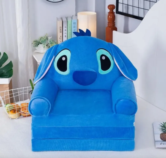 Disney Stitch 2-u-1 Dečija Fotelja na Rasklapanje - Image 3