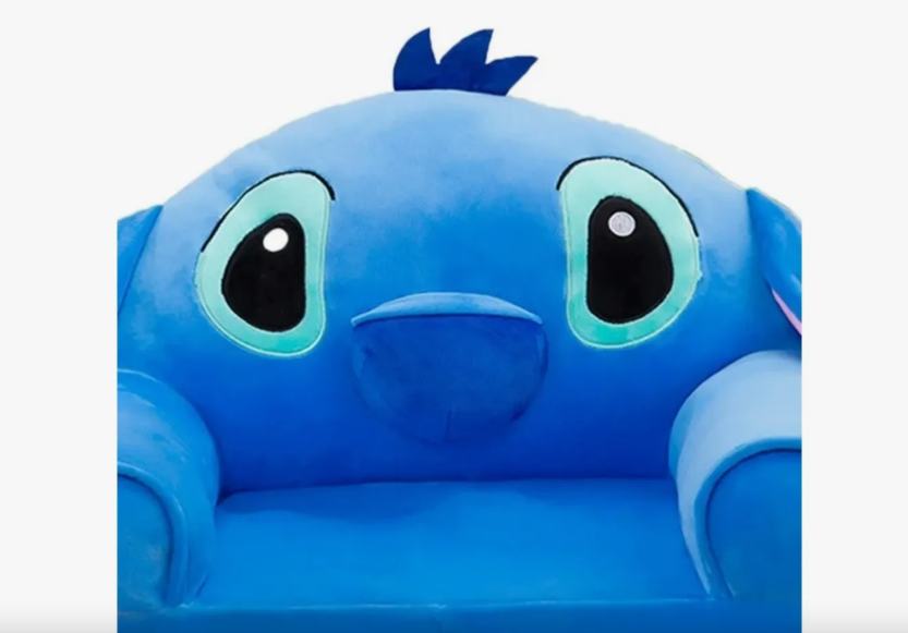 Disney Stitch 2-u-1 Dečija Fotelja na Rasklapanje - Image 4