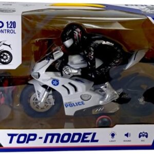 Shuang Mu Moto Policijski Motor – 1:20 RC Model